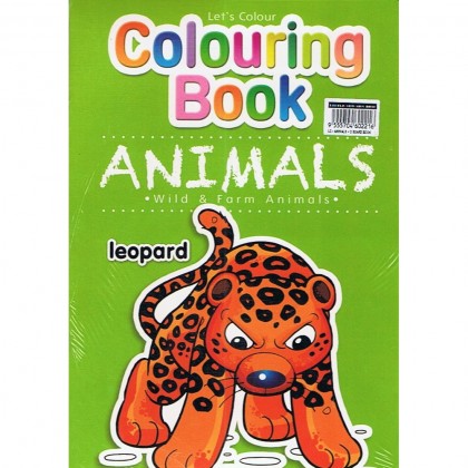 LittleSun: Let Colour Colouring Book: Animals (Wild & Farm Animals) +