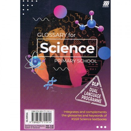 Sasbadi: Glossary For Science Primary School Dual Language Programme