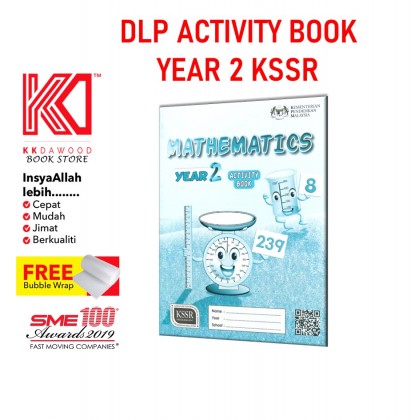 Buku Aktiviti Teks Tahun 2 Mathematics (DLP/English Version)