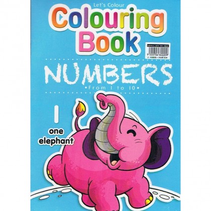 LittleSun: Let Colour Colouring Book: Numbers from 1-10 + 2 Board Book
