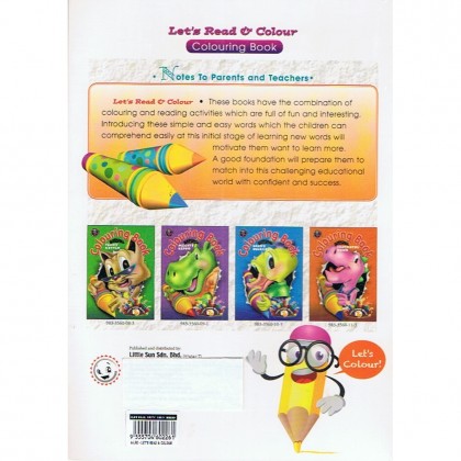 LittleSun: Colouring Book 4 in 1
