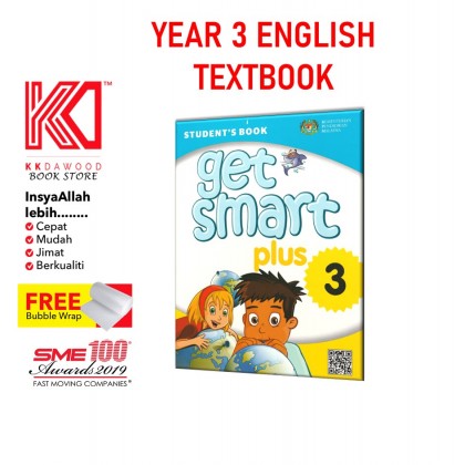 Buku Teks Tahun 3 Get Smart Plus 3 Student Book (Including CD)