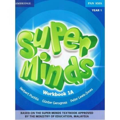 Buku Aktiviti Teks Tahun 1 Super Minds 1A