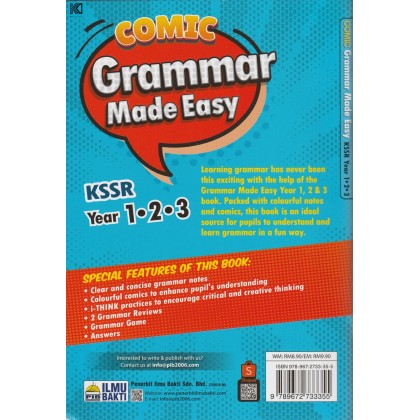 IlmuBakti 22: Comic Grammar Made Easy Primary School