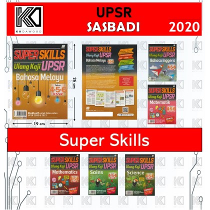 Sasbadi 20: Super Skills UPSR