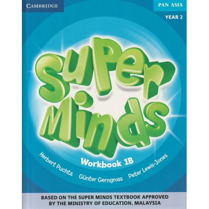 Buku Aktiviti Teks Tahun 2 Super Minds 1B