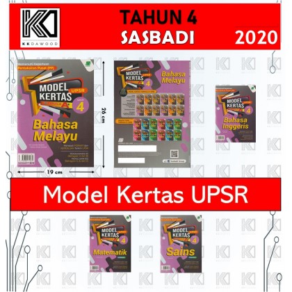 Sasbadi 20: Model Kertas UPSR Tahun 4