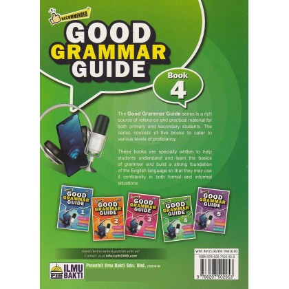 IlmuBakti: Good Grammar Guide Book 4
