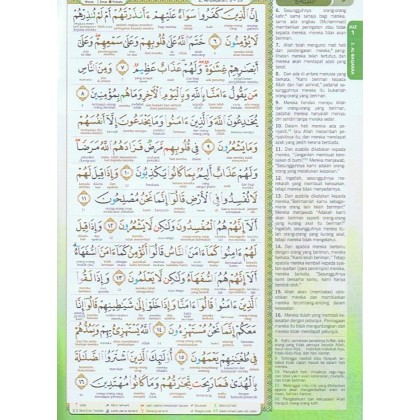 KaryaBestari: Terjemahan Al-Quran Ar-Riyadh