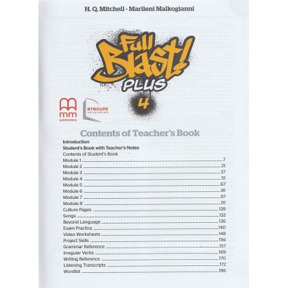 Buku Teks Tingkatan 4 Full Blast! Plus 4 Teacher's Book (Include CD)