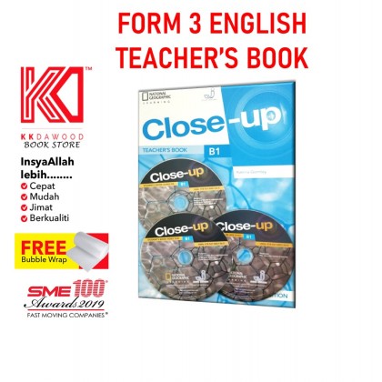 Buku Teks Tingkatan 3 Close-Up Teacher's Book Second Edition (Include CD)