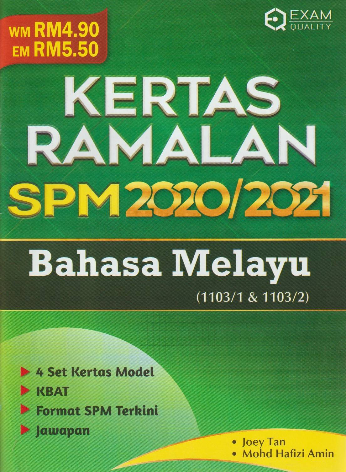 Exam 20 Kertas Ramalan Spm 2020 2021