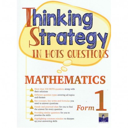 SAP: Thinking Strategy In Hots Questions: Mathematics form 1