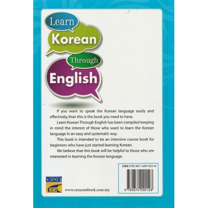 Crescent: Learn Korean Through English
