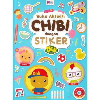DidiFriends: Buku Aktiviti Chibi dengan Stiker