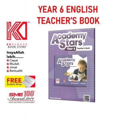  Buku Teks Tahun 6 Academy Stars Teacher Book Inculide (CD)
