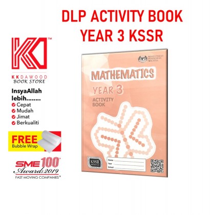 Buku Aktiviti Teks Tahun 3 Mathematics (DLP/English Version)