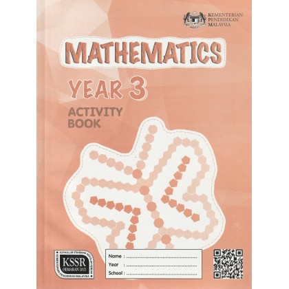 Buku Aktiviti Teks Tahun 3 Mathematics (DLP/English Version)